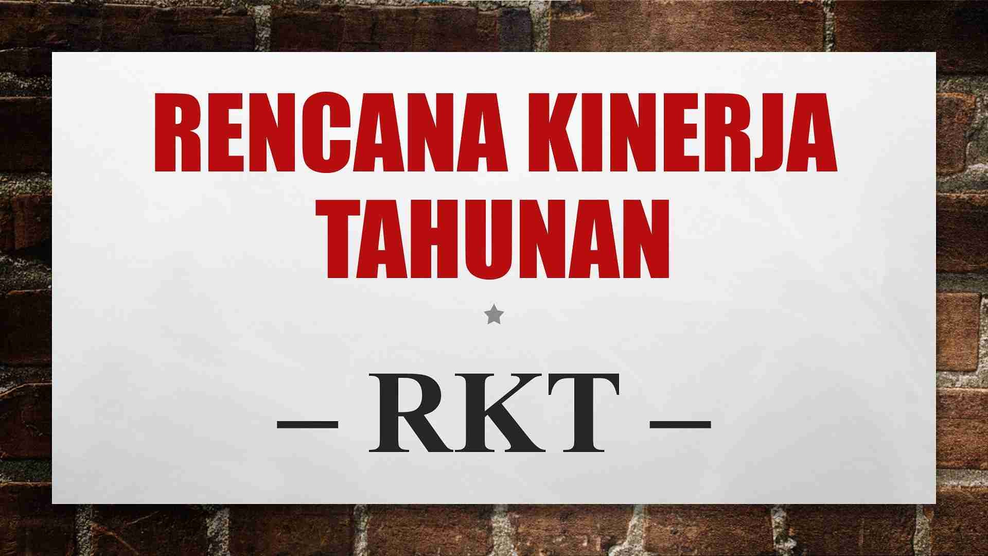 Rencana Kinerja Tahunan