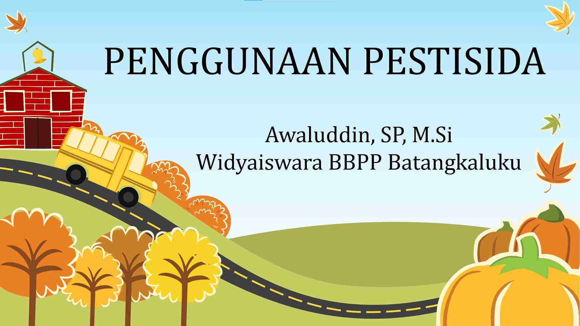 Penggunaan Pestisida