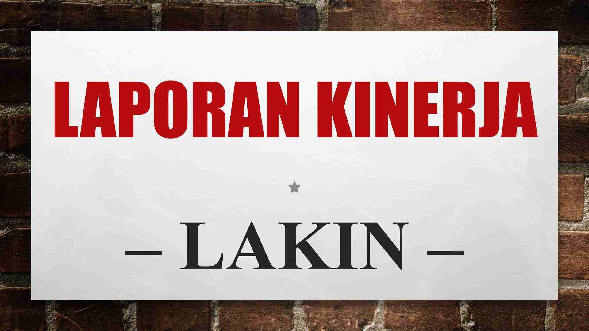 Laporan Kinerja