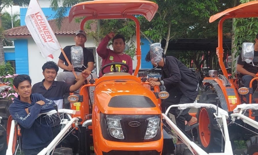 Brigade Pangan Sidrap Dapat Bantuan Alsintan, Petani: Kami Sangat Terbantu