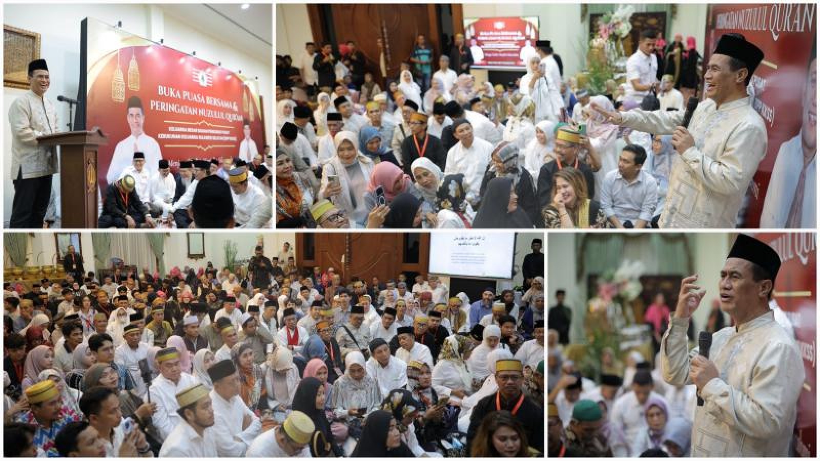 Pesan Persatuan Mentan pada Warga KKSS saat Bukber di Kediamannya