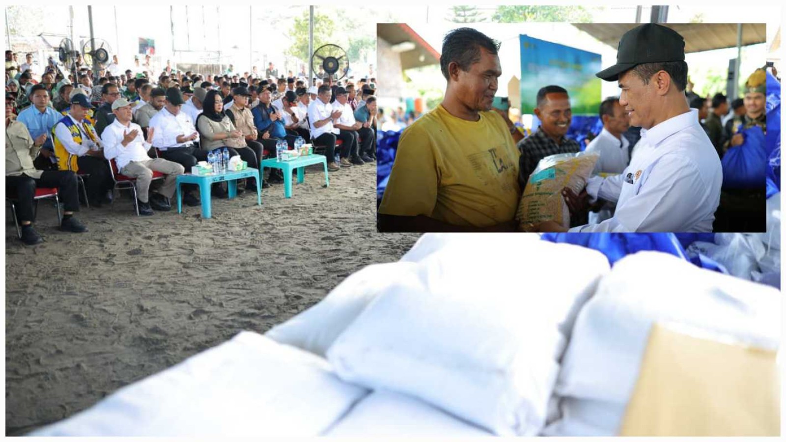 Terdepan Salurkan Bantuan Pangan, Masyarakat Aceh Sampaikan Terima Kasih kepada Mentan Amran