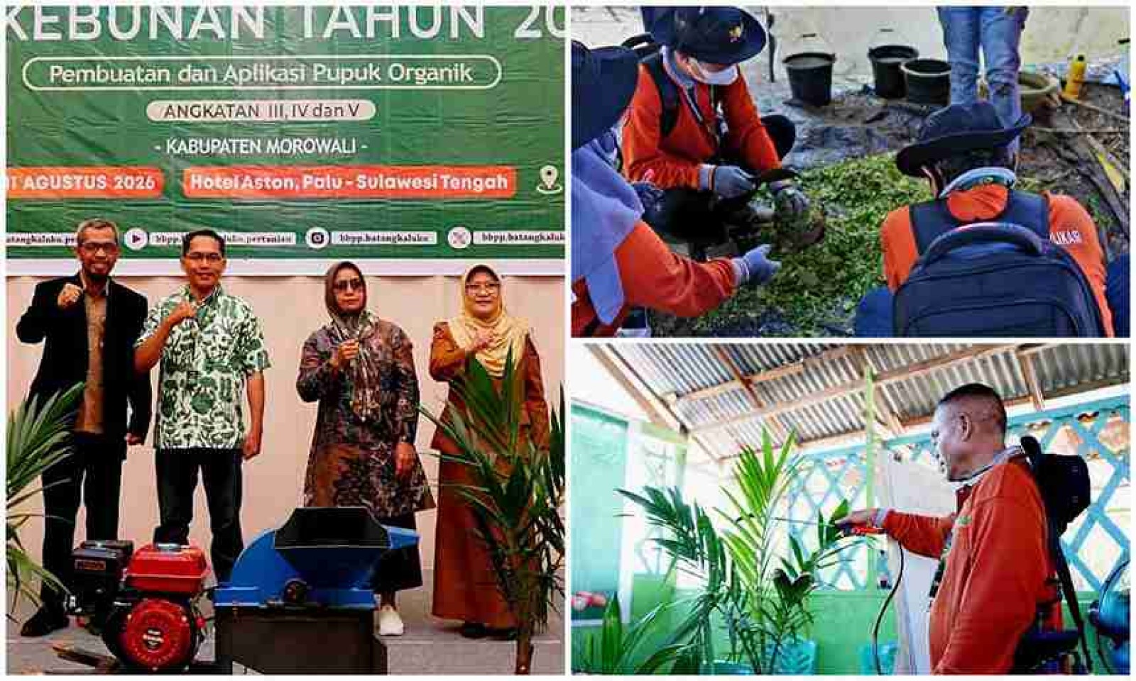 UPT Kementan Perkuat SDM Pekebun Sawit Morowali melalui Pelatihan Pupuk Organik