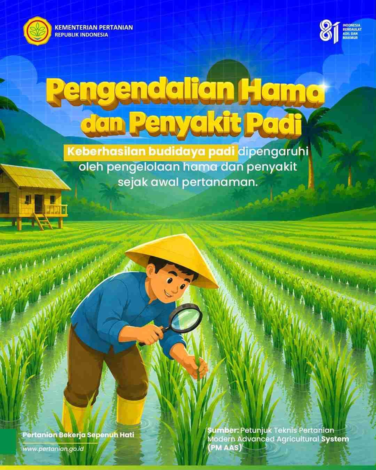 Pengendalian Hama dan Penyakit Padi