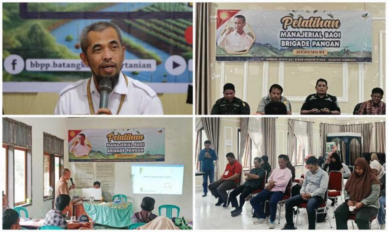 Pacu Produksi Beras Sultra, UPT Kementan Latih 198 Pengelola Brigade Pangan