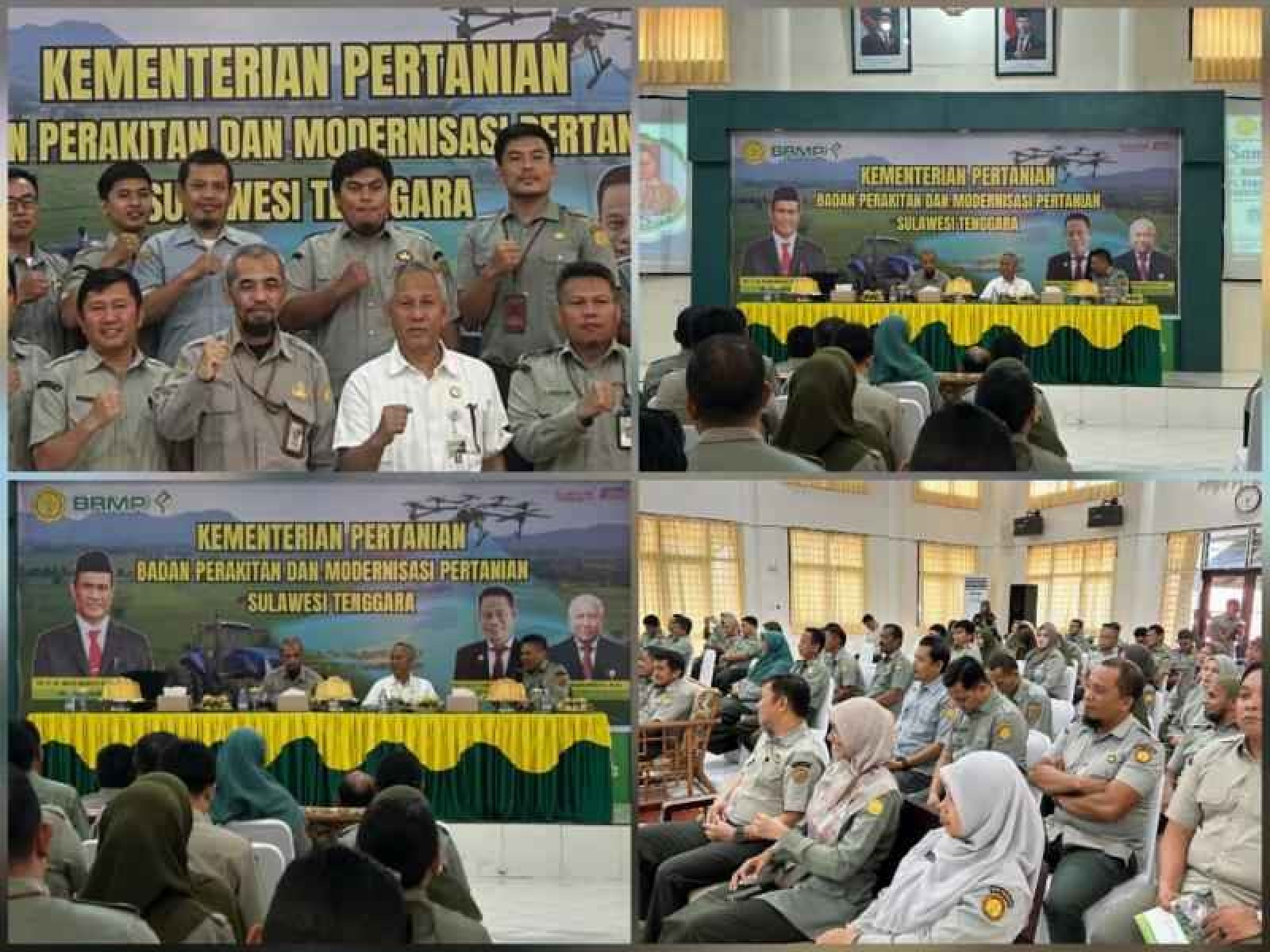 Monev Swasembada Pangan di Sultra, Kementan Tekankan Indeks Pertanaman 3 Kali Panen Setahun