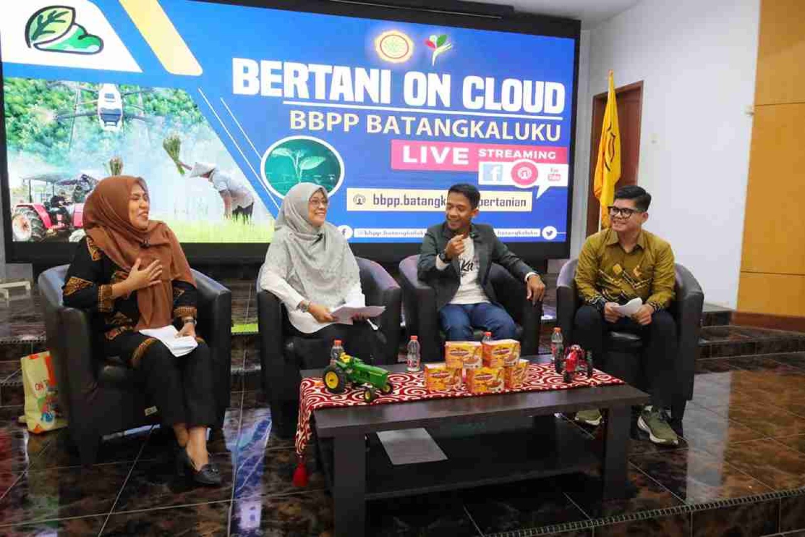 Dorong Hilirisasi, Kementan Angkat Potensi Jahe Merah Lokal Melalui Program Bertani On Cloud